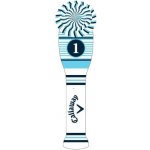 Callaway headcover Pom Pom driver White/Lite Blue/Navy – Zboží Mobilmania