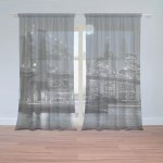 Sablio Záclony Noční New York 2: 2ks 150x250cm – Hledejceny.cz
