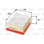 Vzduchový filtr VALEO 585047 – Hledejceny.cz