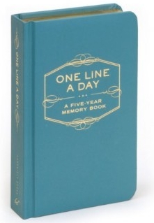 One Line a Day: A Five-Year Memory Book: Chronicle Books