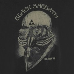 Official Black Sabbath T Shirt US 78 Tour