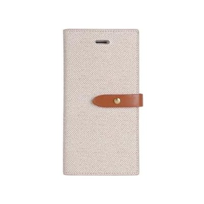 Pouzdro MERCURY MILANO DIARY flip APPLE iPhone X beige/hnědé – Zbozi.Blesk.cz