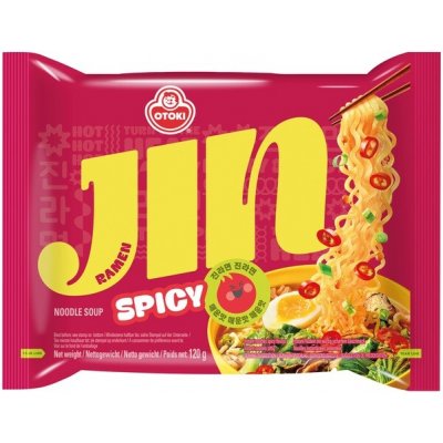 Ottogi polévka Jin Ramen Hot 120 g – Zboží Dáma