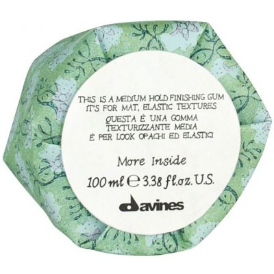 Davines More inside medium hold Finishing gum guma pro matnou a elastickoun strukturu vlasu 100 ml – Zboží Mobilmania