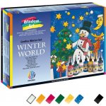 Nerchau Window Art Winter World slupovací barva na sklo sada – Hledejceny.cz