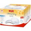 Intimní hygiena NUK Prsní polštářky Comfort ultra dry 24ks