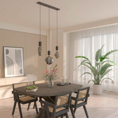 Calex Kalmar LED žárovka E27 5W G200 1800K titan – Hledejceny.cz