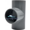Tvarovka VágnerPool PVC tvarovka - T-kus 90° 40 mm x 40 mm x 1 1/4" int., DN=40 mm / 1 1/4“, d=50 mm, lepení / vnitřní závit