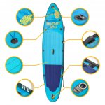 Paddleboard SET Procraft Travel SUP350 – Sleviste.cz