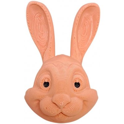 Svíčkománie3D 3D Magnetka králíčka na lednici pro děti Lososová pastelová – Hledejceny.cz
