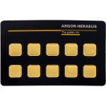 Argor-Heraeus Goldseed zlatý slitek 10 x 1 g – Zbozi.Blesk.cz