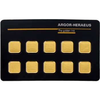 Argor-Heraeus Goldseed zlatý slitek 10 x 1 g