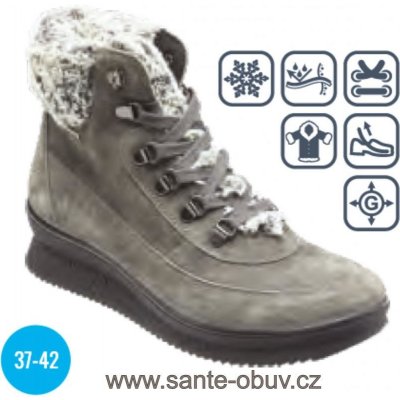 Santé IC/257059 zimní obuv grigio – Zbozi.Blesk.cz