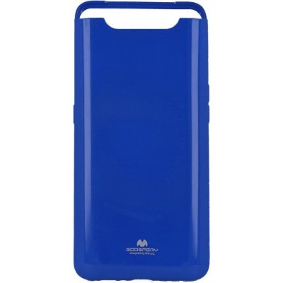 Pouzdro Mercury Samsung A80 silikon modré – Zboží Mobilmania