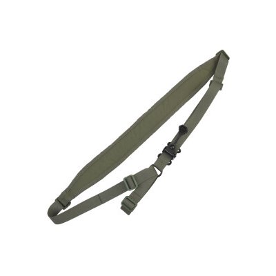 Wosport Taktický jednobodý popruh s polstrováním Ranger Green – Zboží Dáma