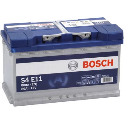 Bosch S4 12V 80Ah 800A 0 092 S4 E11 – Zbozi.Blesk.cz