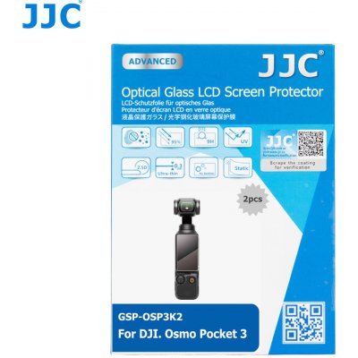 JJC OSP3K2 Ochranné sklo pro DJI.Osmo Pocket 3 – Zboží Živě