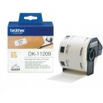 BROTHER DK-11209 papírové štítky 29mm x 62mm bílá 800ks DK11209 pro tiskárny řady QL – Hledejceny.cz