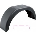 Blatník plast 13''/200 mm DOMAR černý lomený – Hledejceny.cz