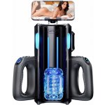 Leten Cannon King Pro High-speed Motor Thrusting Masturbator Cup with Phone Holder – Zboží Dáma