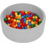 Divio Dětský suchý bazén 90x30 s míčky barevné 200 míčků – Zboží Dáma