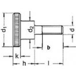 šroub M6x16 BEZ PÚ 5.8 rýhovaná hlava DIN 464 – Zboží Mobilmania