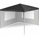 Garthen D71372 Zahradní párty stan - antracit, 3 x 3 m + 2 bočnice – Hledejceny.cz