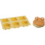 Pavoni Forma na sušenky a na zmrzlinu hroch Hippo 6,5x7,5cm, 85ml 6 ks – Zboží Mobilmania