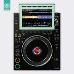 Doto Design Skin CDJ 3000X COLORS DVS Aquamarine – Zboží Živě