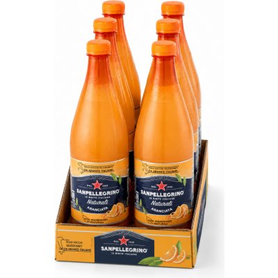 San pellegrino Sanpellegrino perlivý nealkoholický nápoj L' Aranciata 6 x1,2 l – Zboží Mobilmania