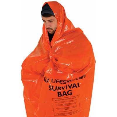 LIFESYSTEMS termoizolační vak - SURVIVAL BAG - oranžová