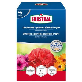 Substral Osmocote dlouhodobé hnojivo pro balkónové květiny 750 g