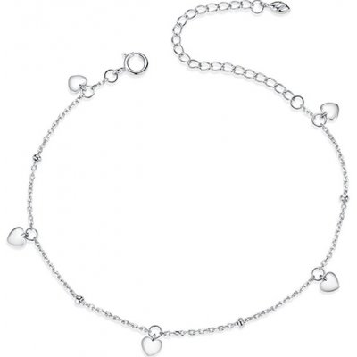 Grace Silver Jewellery stříbrný Pagiana srdce NR-SCB191 stříbrná