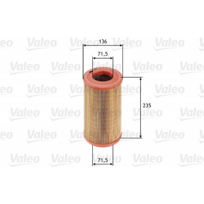 VALEO Vzduchový filtr 585622 – Hledejceny.cz