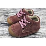 Lurchi zateplené kožené capáčky WALLY wildberry – Sleviste.cz