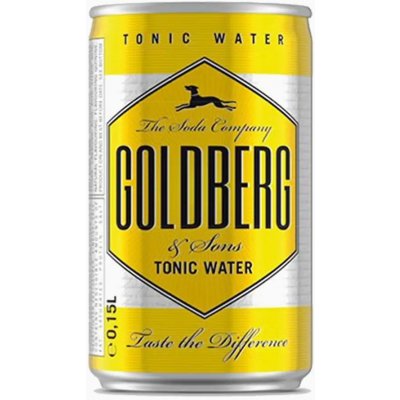 Goldberg & Sons Goldberg Tonic Water plech 150 ml – Zboží Dáma