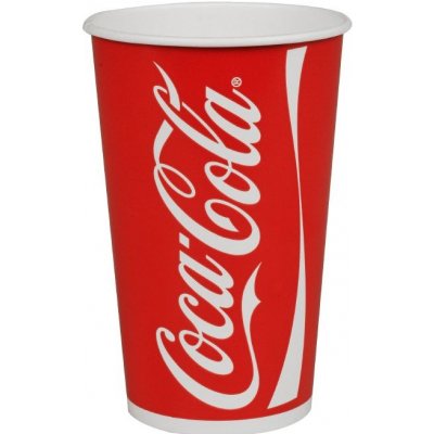 ABENA Papírový kelímek COCA COLA 300340 ml pr. 80 mm – Zboží Mobilmania