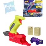 Hasbro Nerf NITRO Throttleshot Blizt blaster set soft auto 2 překážky – Zboží Mobilmania