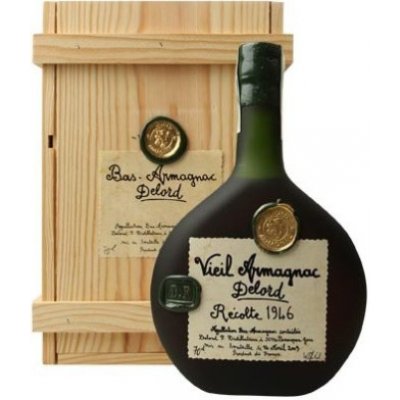 Armagnac-Delord Millésimés 1946 40% 0,7 l (kazeta) – Zboží Dáma