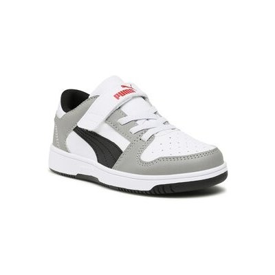 Puma Rebound Layup Lo SL V PS 370492 20 Puma White-Puma Black-Concrete Gray-For All Time Red – Zbozi.Blesk.cz