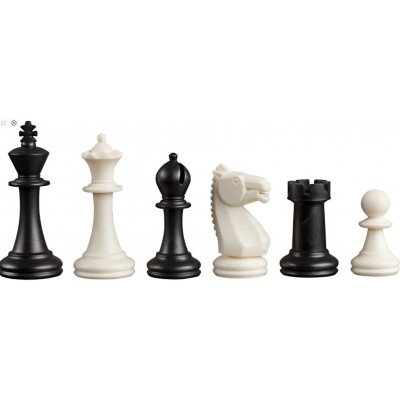 PHILOS Šachové Figury Nerva Staunton 76 mm plastové se šachovým plátnem set – Zboží Mobilmania