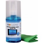 D-Clean Premium Screen Cleaner + microfiber wipe 20 x 20 cm 124 ml – HobbyKompas.cz