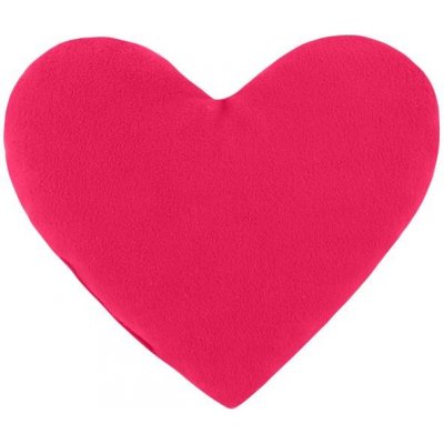Bellatex Srdce fleece růžový 23x25 – Sleviste.cz
