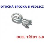 Otočné oko s vidlicí G-403, M10 / 640 kg, žárový zinek – Sleviste.cz