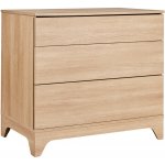 Přebalovací komoda Quax Tsugi 96x58 cm s dřevěným dekorem – Zbozi.Blesk.cz