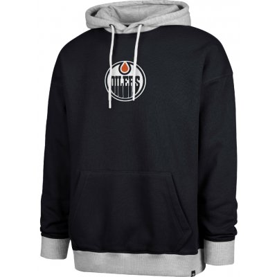 47 Brand Edmonton Oilers NHL Patch DROP SHOULDER Hood – Zboží Dáma