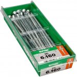 Spax Wirox Univerzální vrut T-Star plus, ø 6 × 160 mm, TX30, zápustná hlava, 20 ks 4191010601612 – Hledejceny.cz