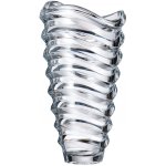 Crystalite Bohemia Skleněná váza Wave 340 mm – Hledejceny.cz