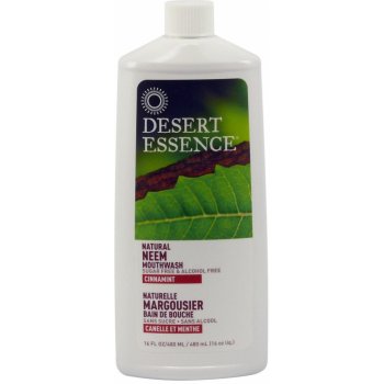 Desert Essence Ústní voda Neem skořice a máta 480 ml