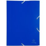 Exacompta PP A4 spisové desky s gumičkou maxi modré – Zboží Mobilmania